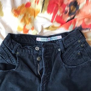 Vintage Zena Black Jeans